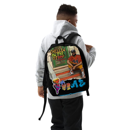 Jazrae  Chillinonthestoop Backpack