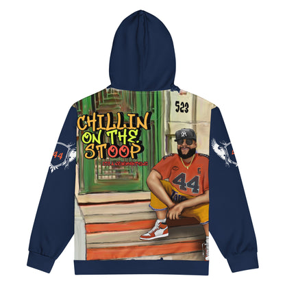 Chillinonthestoop Special Edition 1yr Anniversary  Unisex Zip Hoodie