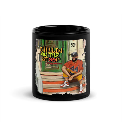 Chillinonthestoop Black Glossy Mug