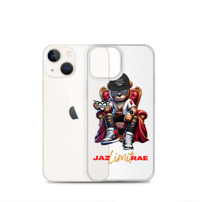 Jazrae Bear Clear Case For iPhone®