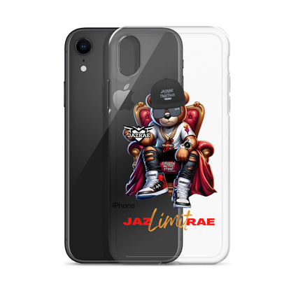 Jazrae Bear Clear Case For iPhone®