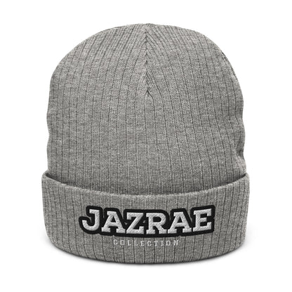 Jazrae Collection Ribbed knit Beanie