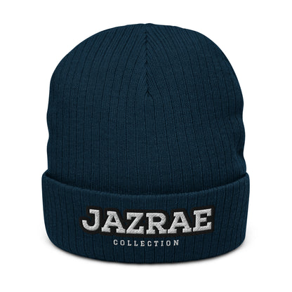 Jazrae Collection Ribbed knit Beanie