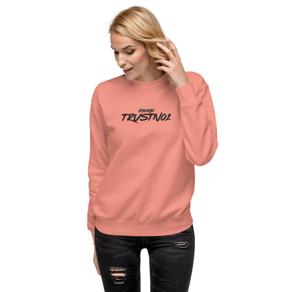 Jazrae Trustno1 Stitched Women's Sweatshirt