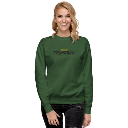 Jazrae Trustno1 Stitched Women's Sweatshirt