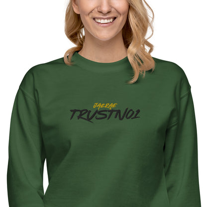 Jazrae Trustno1 Stitched Women's Sweatshirt