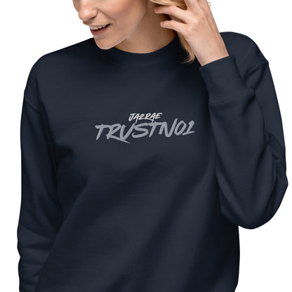 Jazrae Trustno1 Stitched Women's Sweatshirt