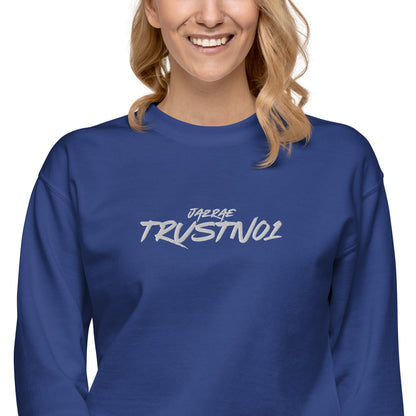 Jazrae Trustno1 Stitched Women's Sweatshirt