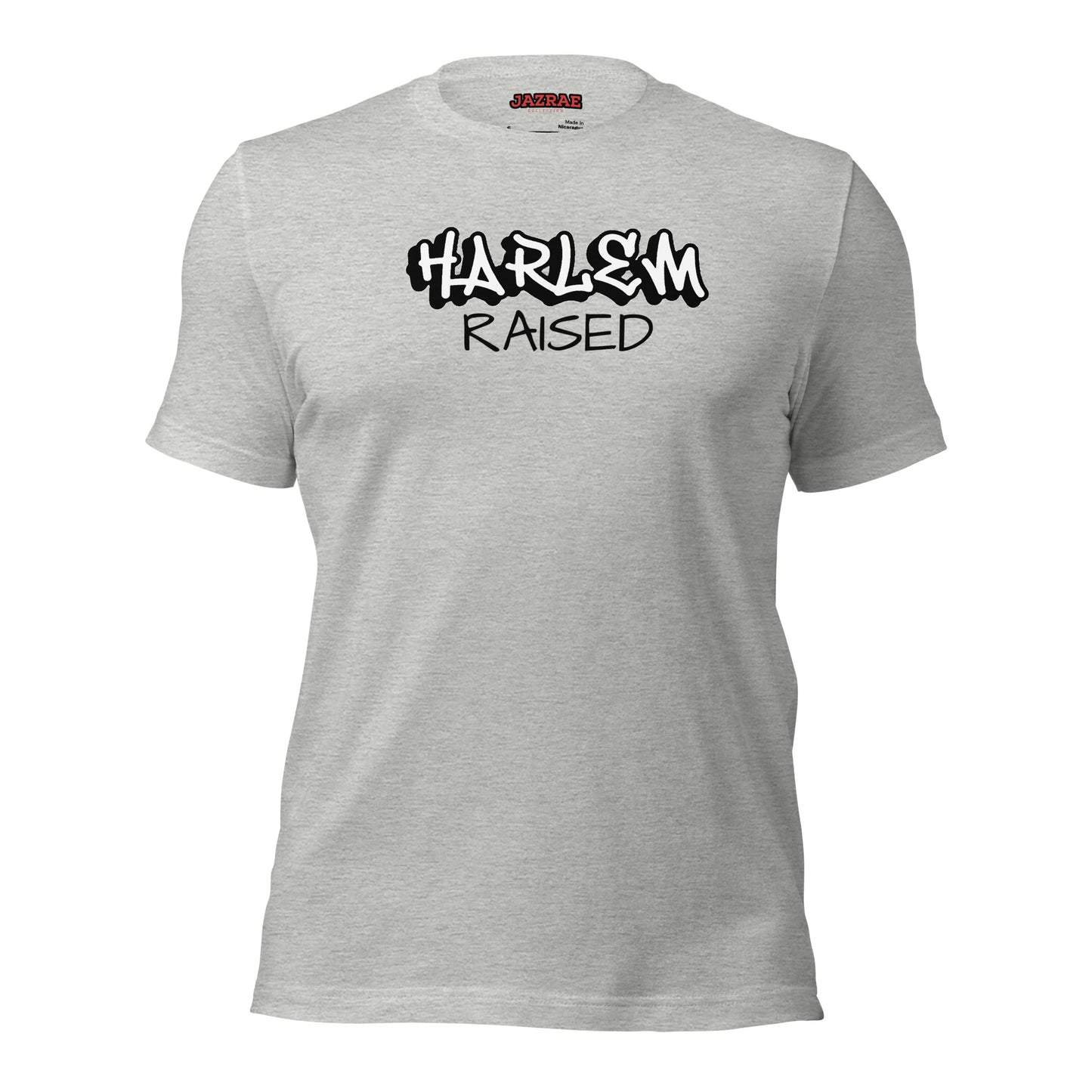 JAZRAE HARLEM raised Unisex t-shirt