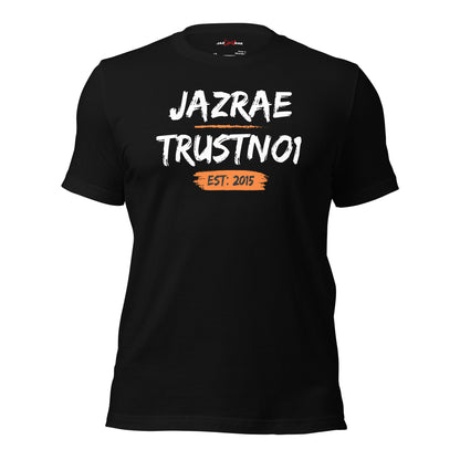 Jazrae Trustno1 Black Logo  T-Shirt