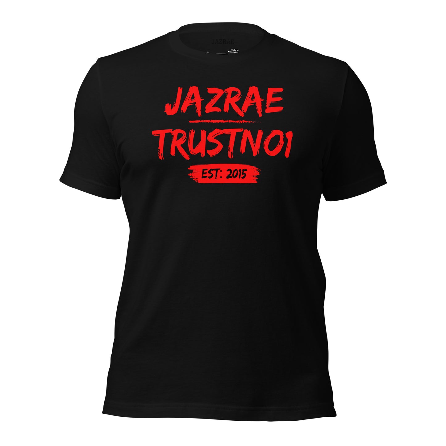 Jazrae Trustno1 Red  Logo T-Shirt