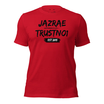 Jazrae Trustno1 Black Logo  T-Shirt