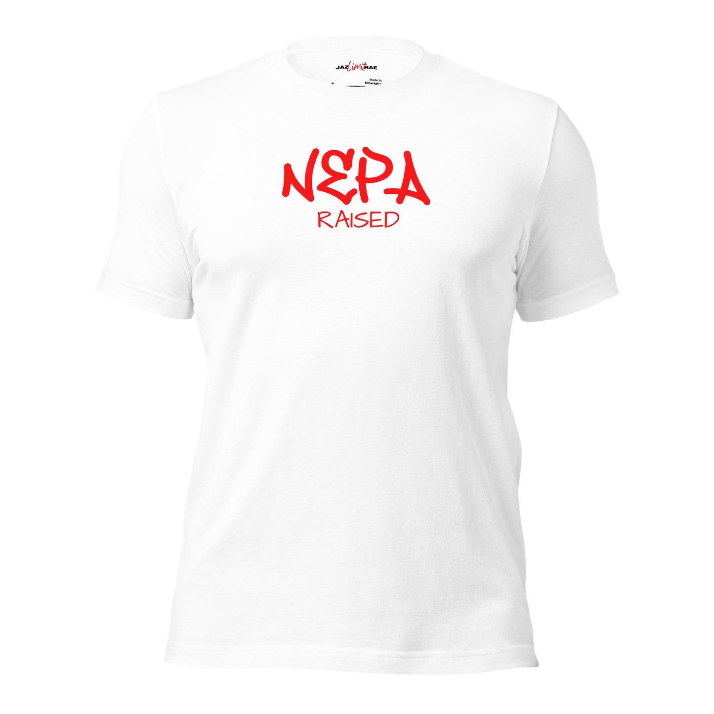 JAZRAE NEPA Raised Unisex t-shirt