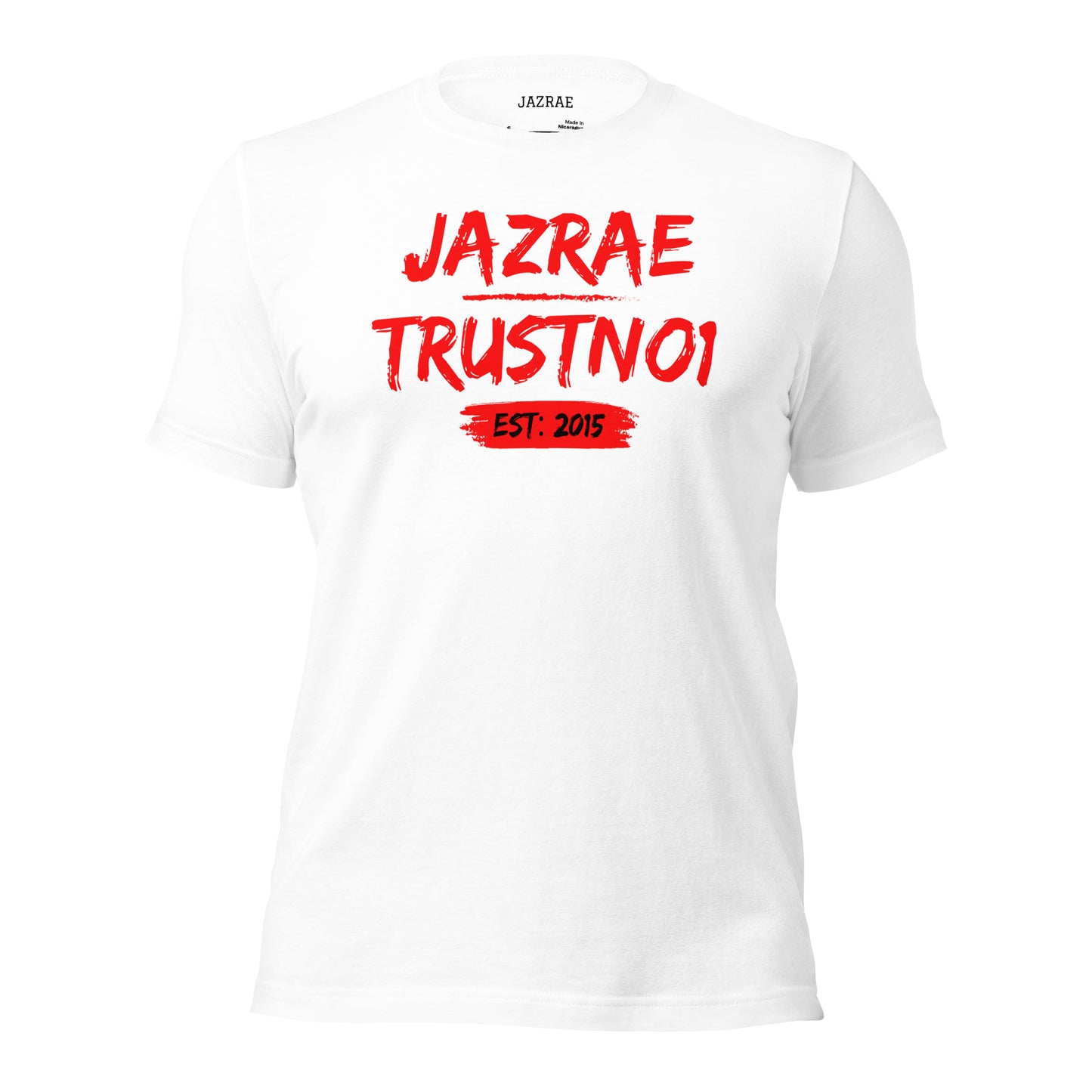 Jazrae Trustno1 Red  Logo T-Shirt